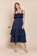 Load image into Gallery viewer, Fabiana Dress in Navy
