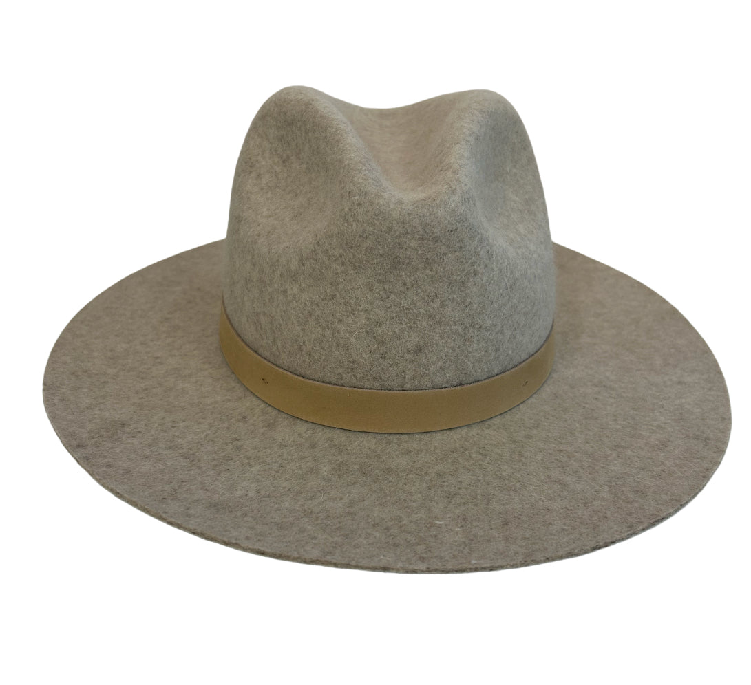 Luxe Hat in Tan Mix Marle