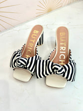 Load image into Gallery viewer, Giovanna Pump in Black/White Stripe
