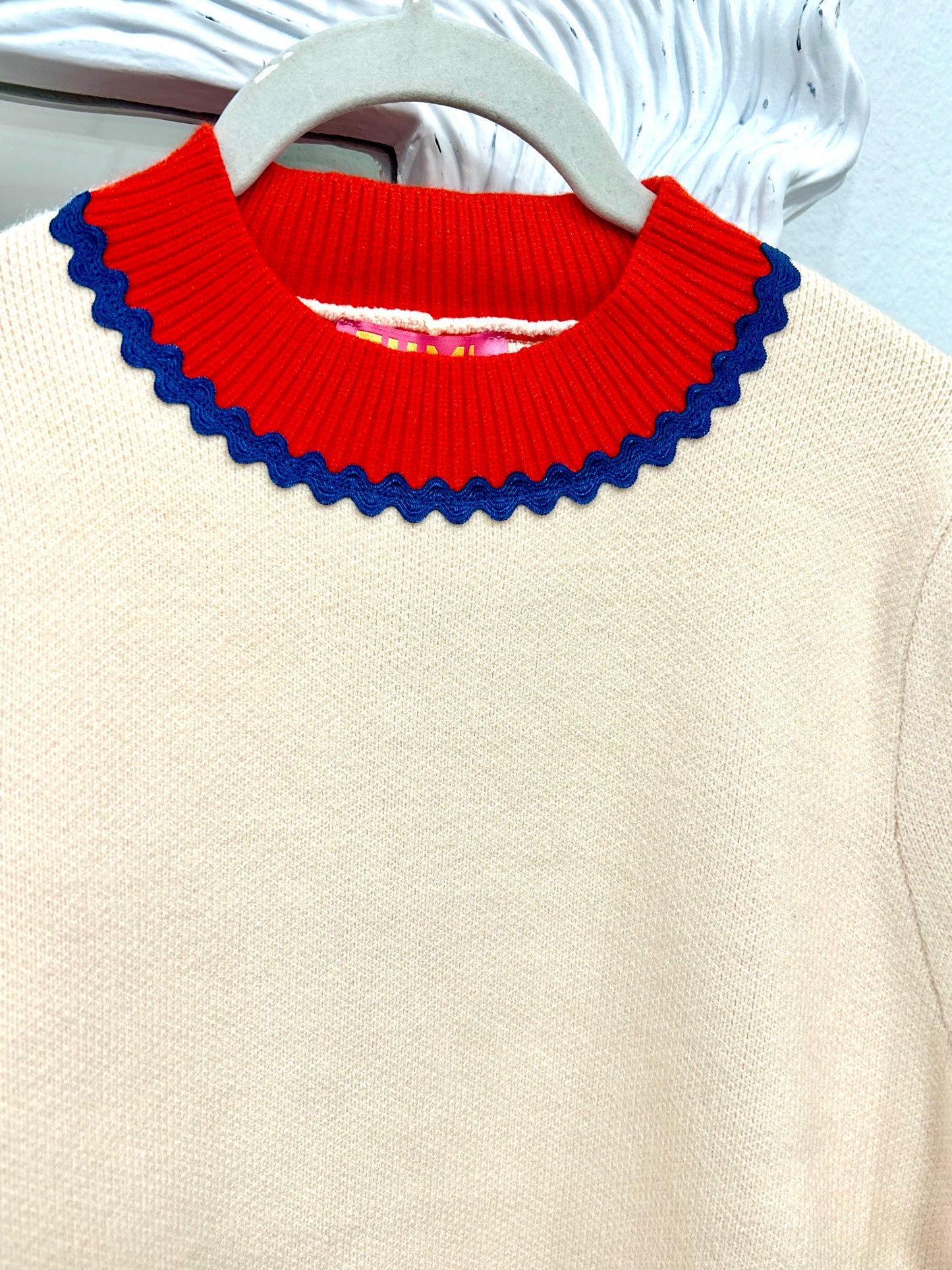 SS Colorblock Knit Top