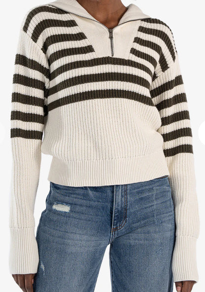 Noley Quarter Zip Sweater