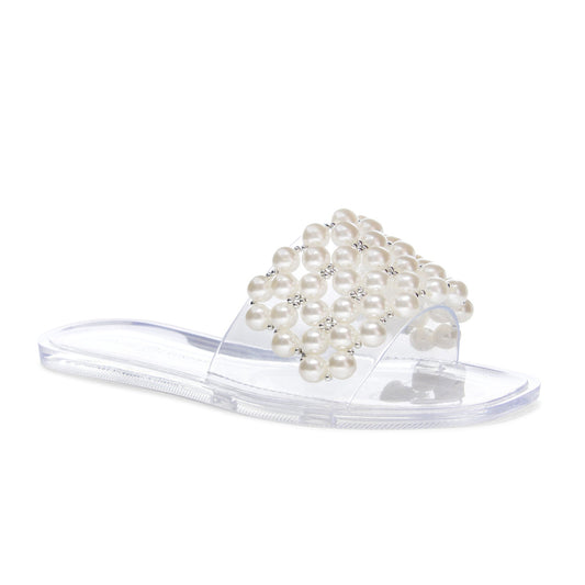 Bryer Clear Pearl Sandal