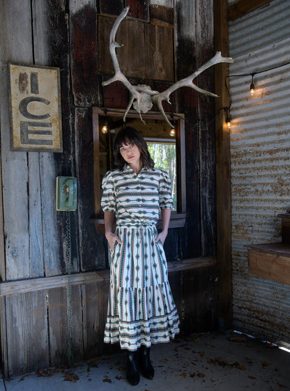 Margot Top in Apache Stripe