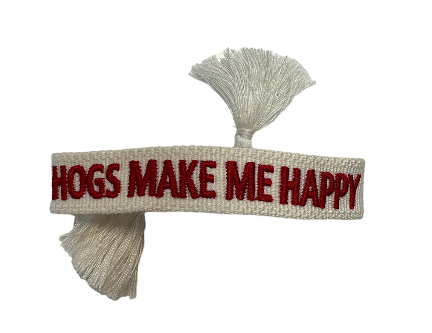 Hogs Make Me Happy Bracelet