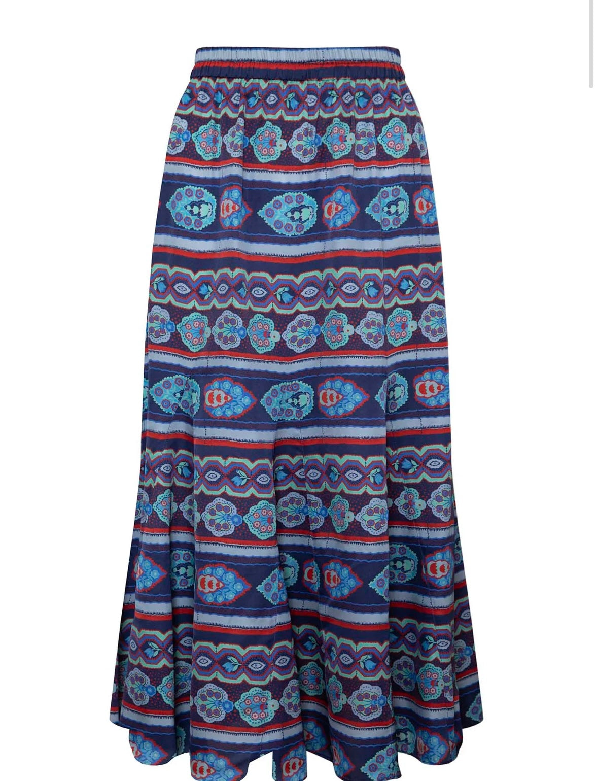 Barton Lane Skirt in Garden Mosaic