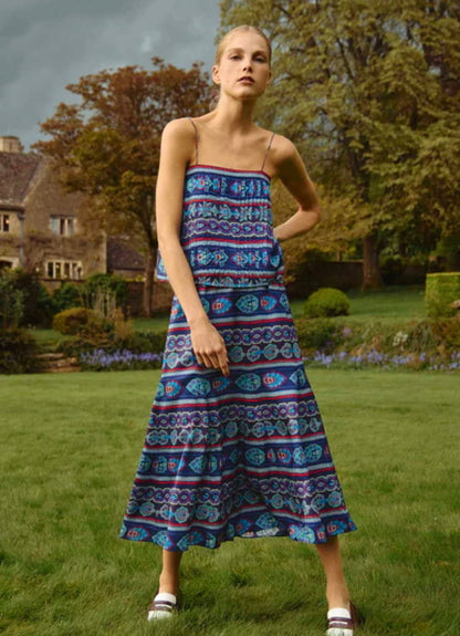 Barton Lane Skirt in Garden Mosaic