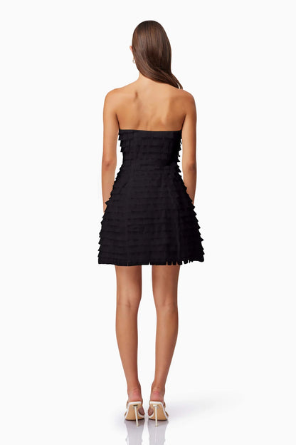 Hailey Party Dress in Black