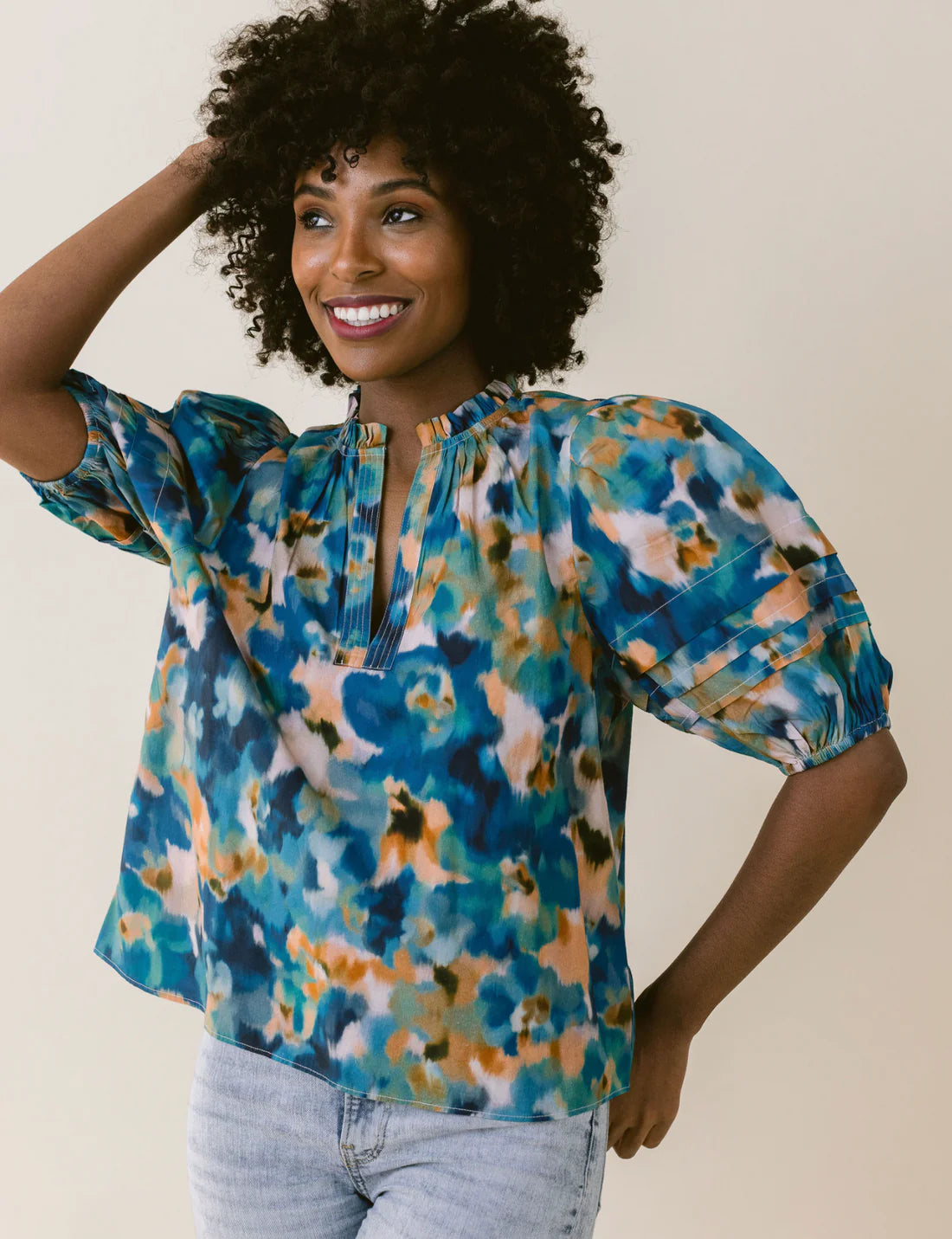 Alix Flower Blouse