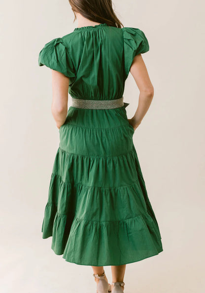 Daphne Green Dress