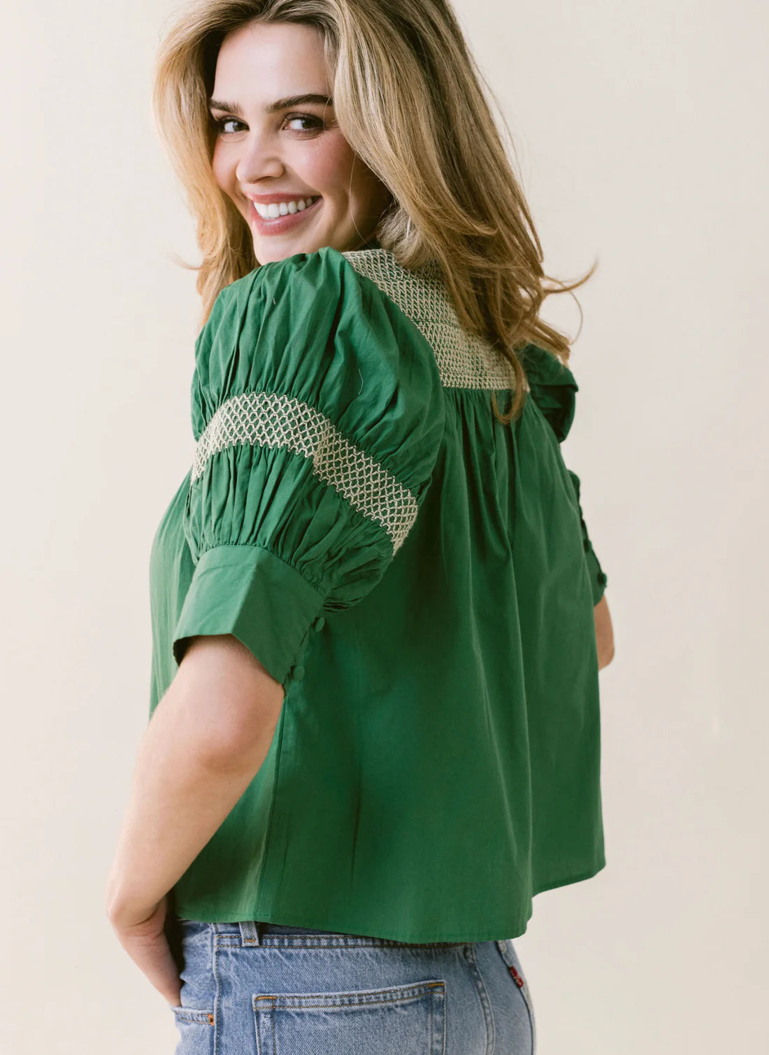 Sutton Top in Green