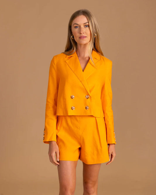 FINAL SALE Sydney Blazer in Melon