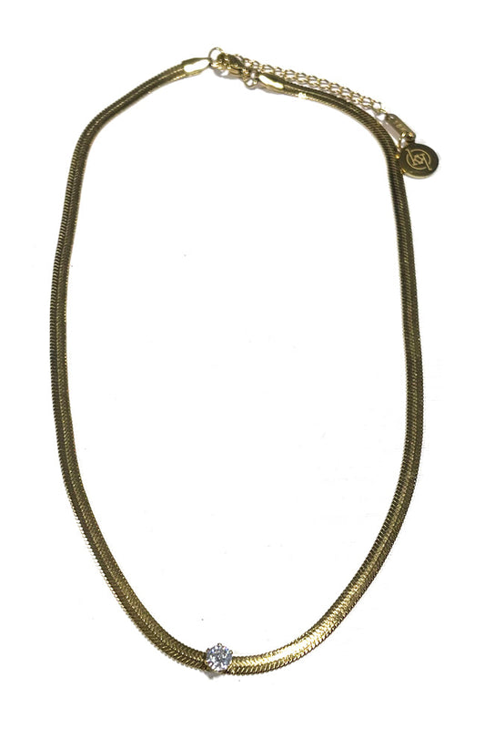 Zane Necklace in Gold