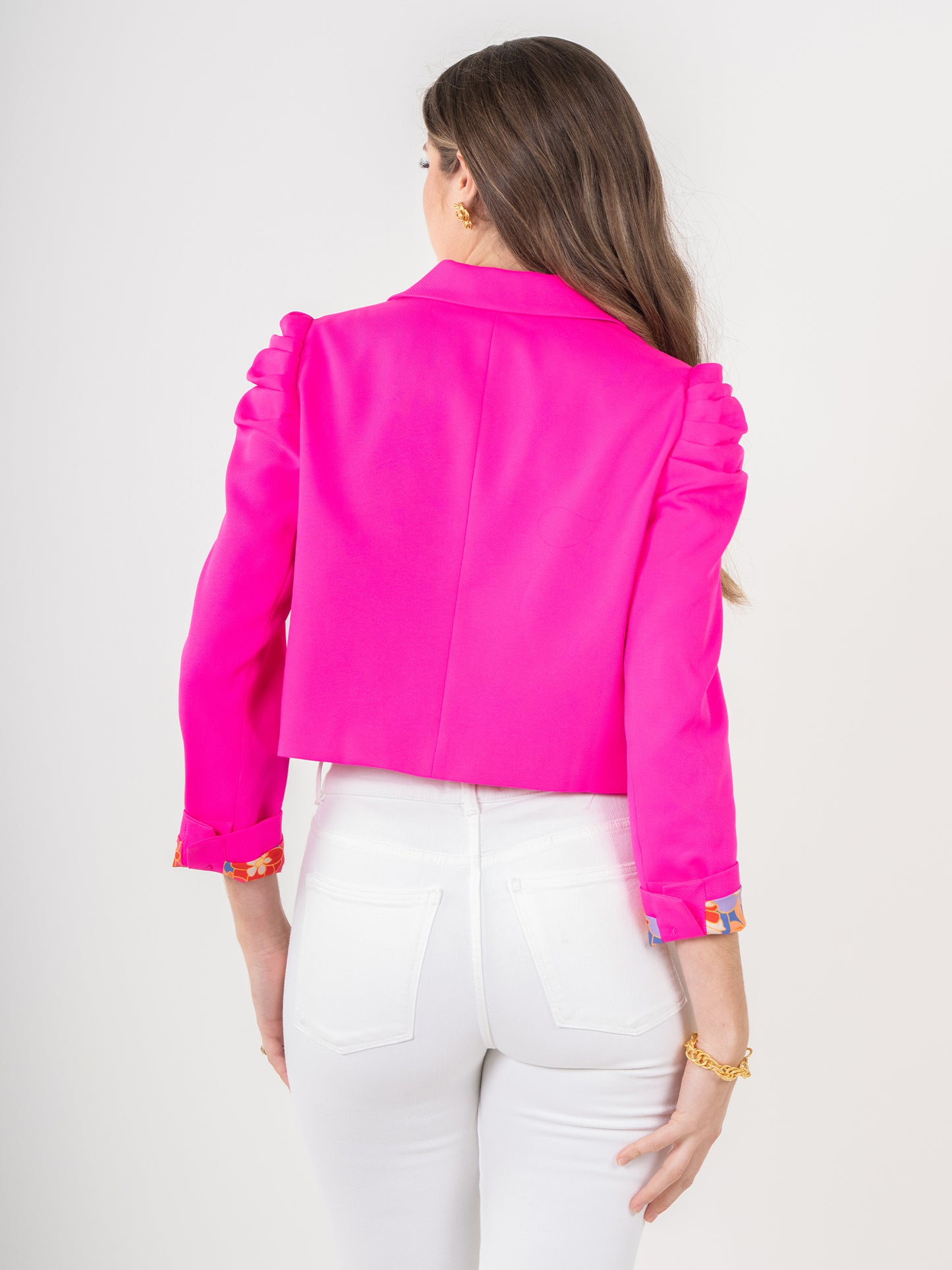 Margo Blazer in Pink Glo