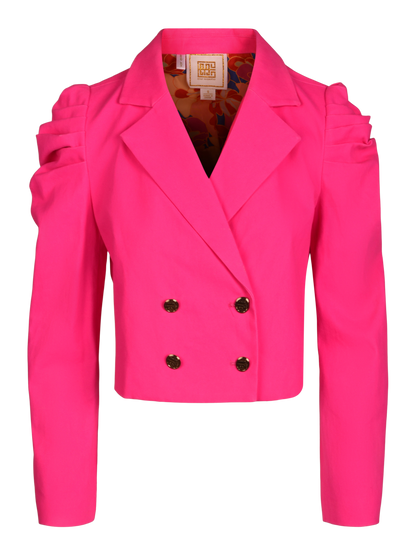 Margo Blazer in Pink Glo