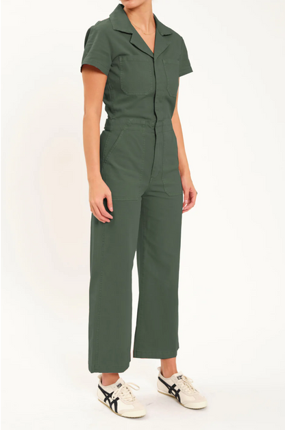 Maverick Jumpsuit In Grass