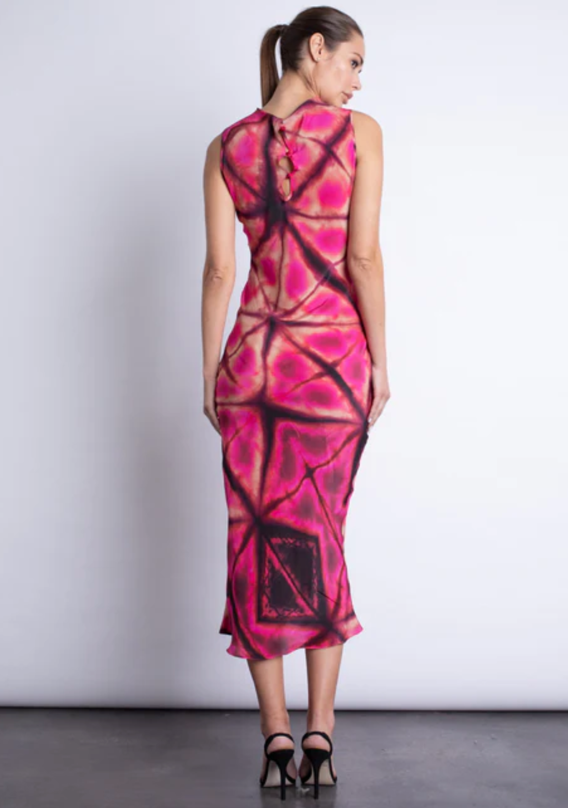 FINAL SALE Brooke Print Midi Dress