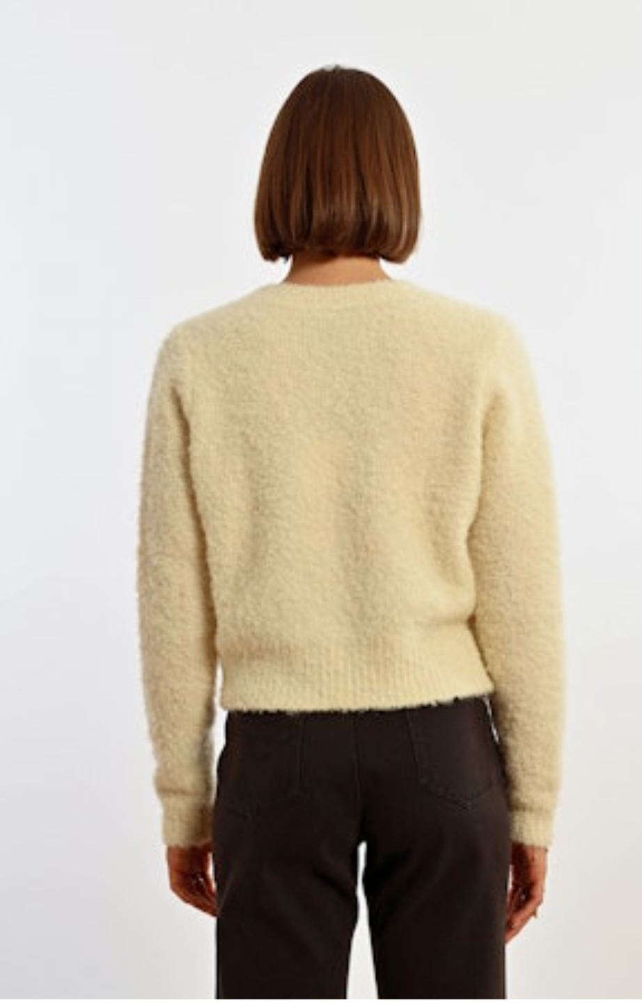 Frankie Boucle Knitted Cardigan