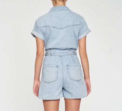 FINAL SALE- Topanga Denim Romper