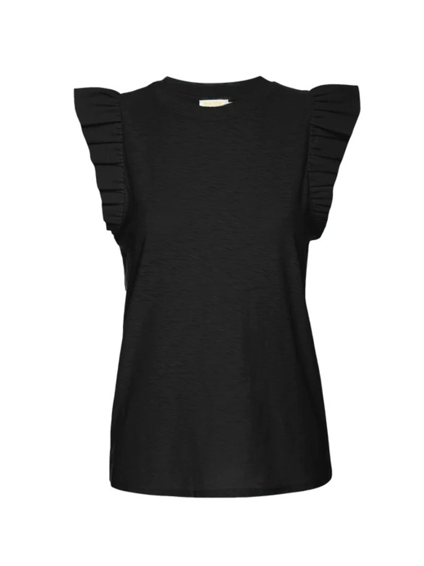 Paulette Tank in Jet Black