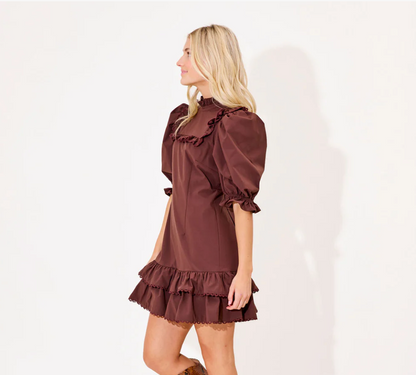 Murphy Dress in Chocolate