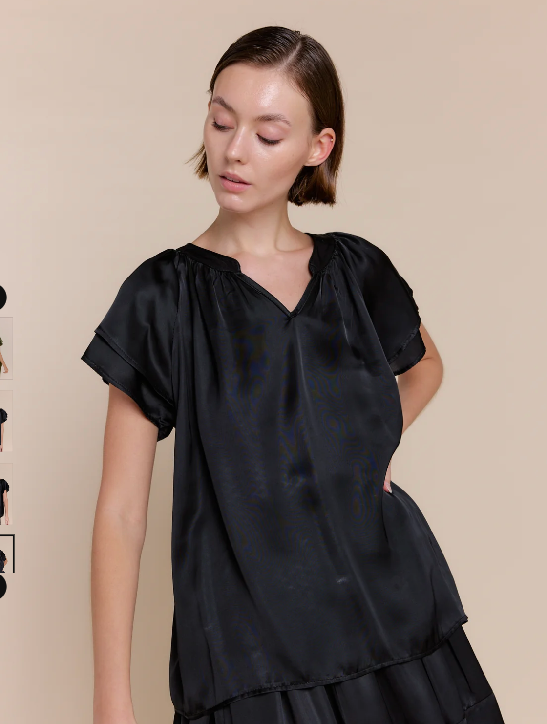 Caroline Blouse in Black