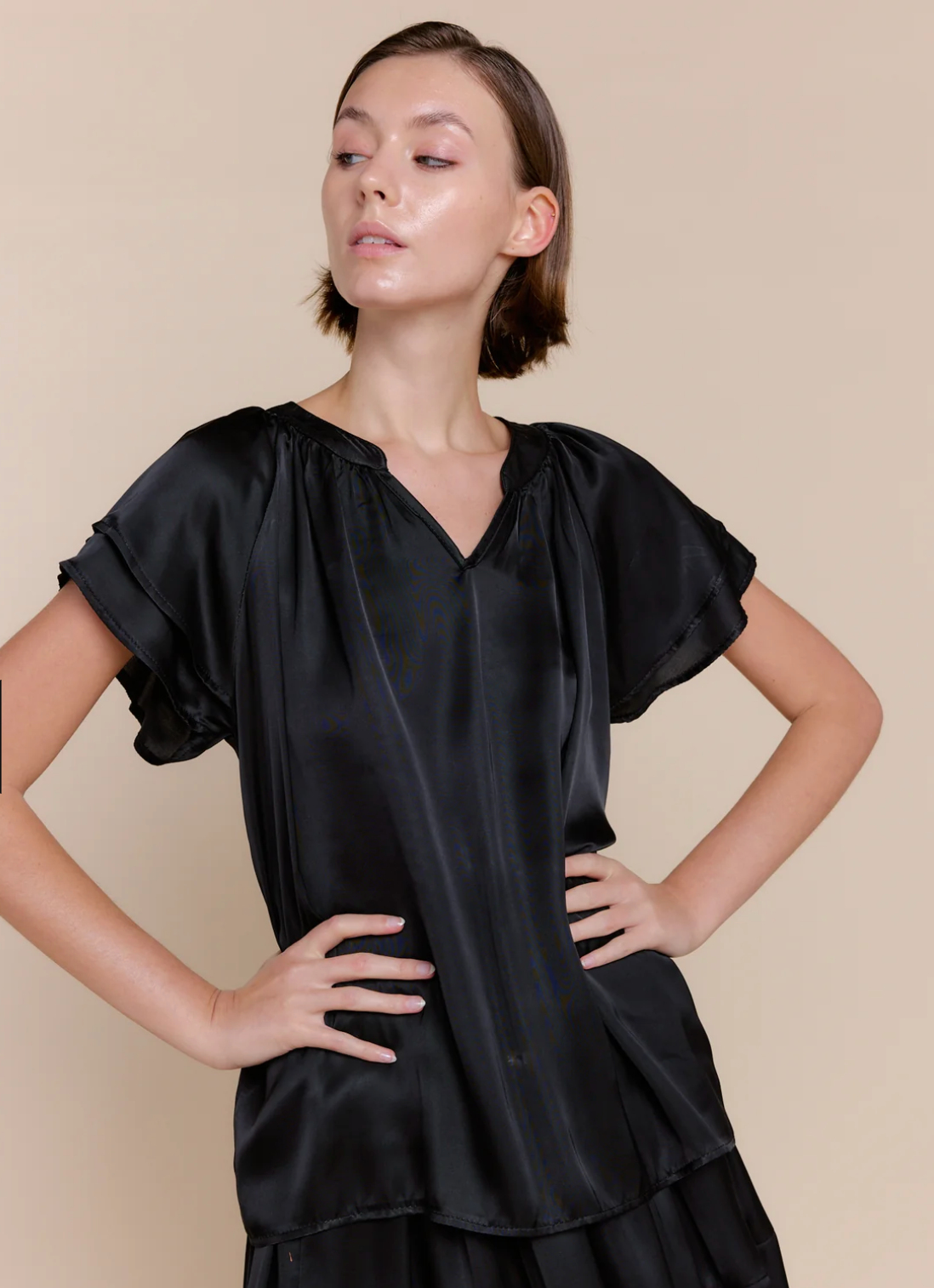 Caroline Blouse in Black