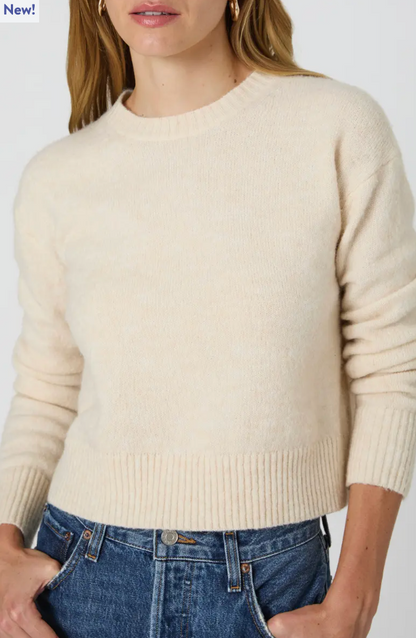 Kesia Crewneck Sweater in Oatmeal