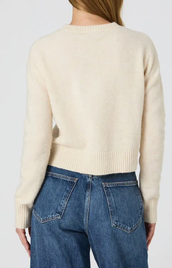 Kesia Crewneck Sweater in Oatmeal