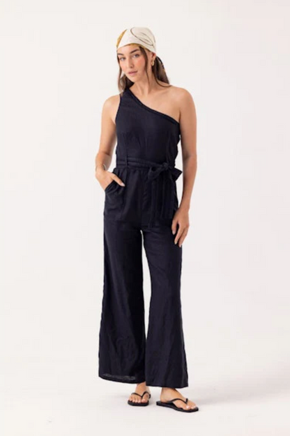 Final Sale-Destan Jumpsuit in Black