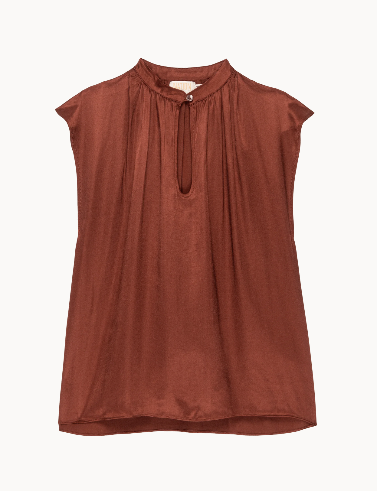 Jeanne Top in Cinnamon