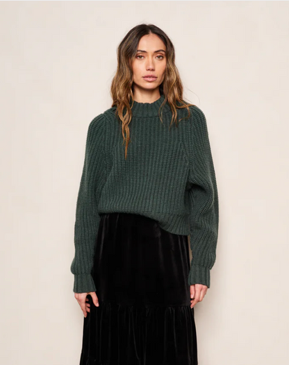 Eve Sweater in Evergreen