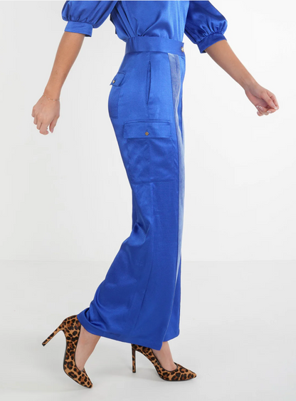 Ophelia Pant in Dazzling Blue