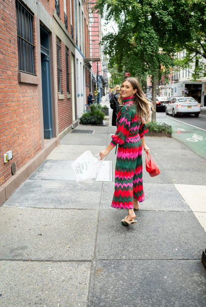 Lolli Sweater in Ruby Ripple