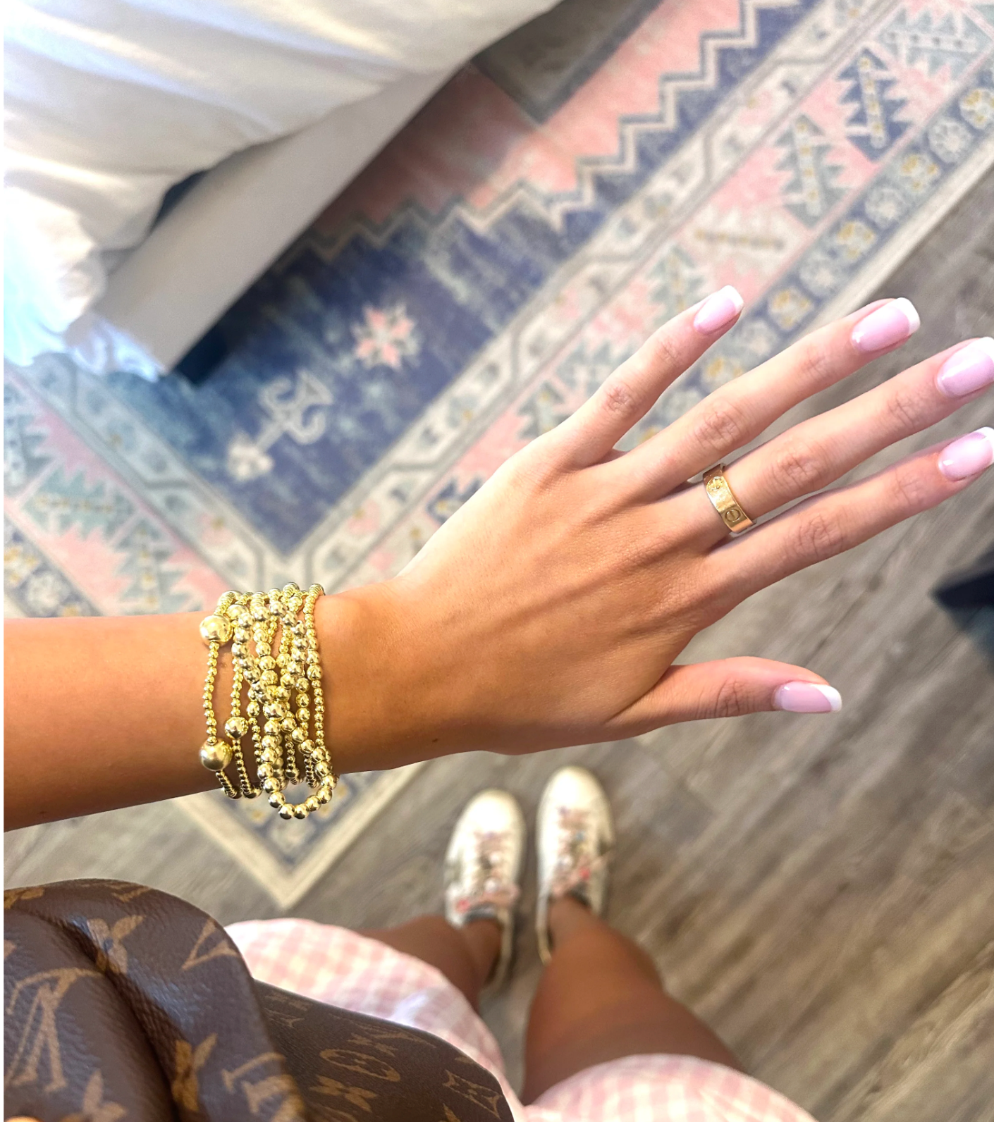 The Alyssa Bracelet in Gold