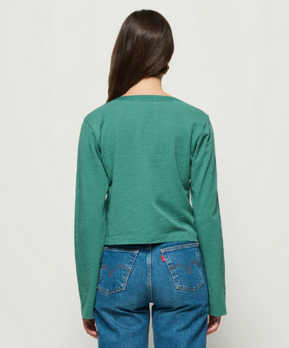 Marlowe Long Sleeve Shirt in Spruce