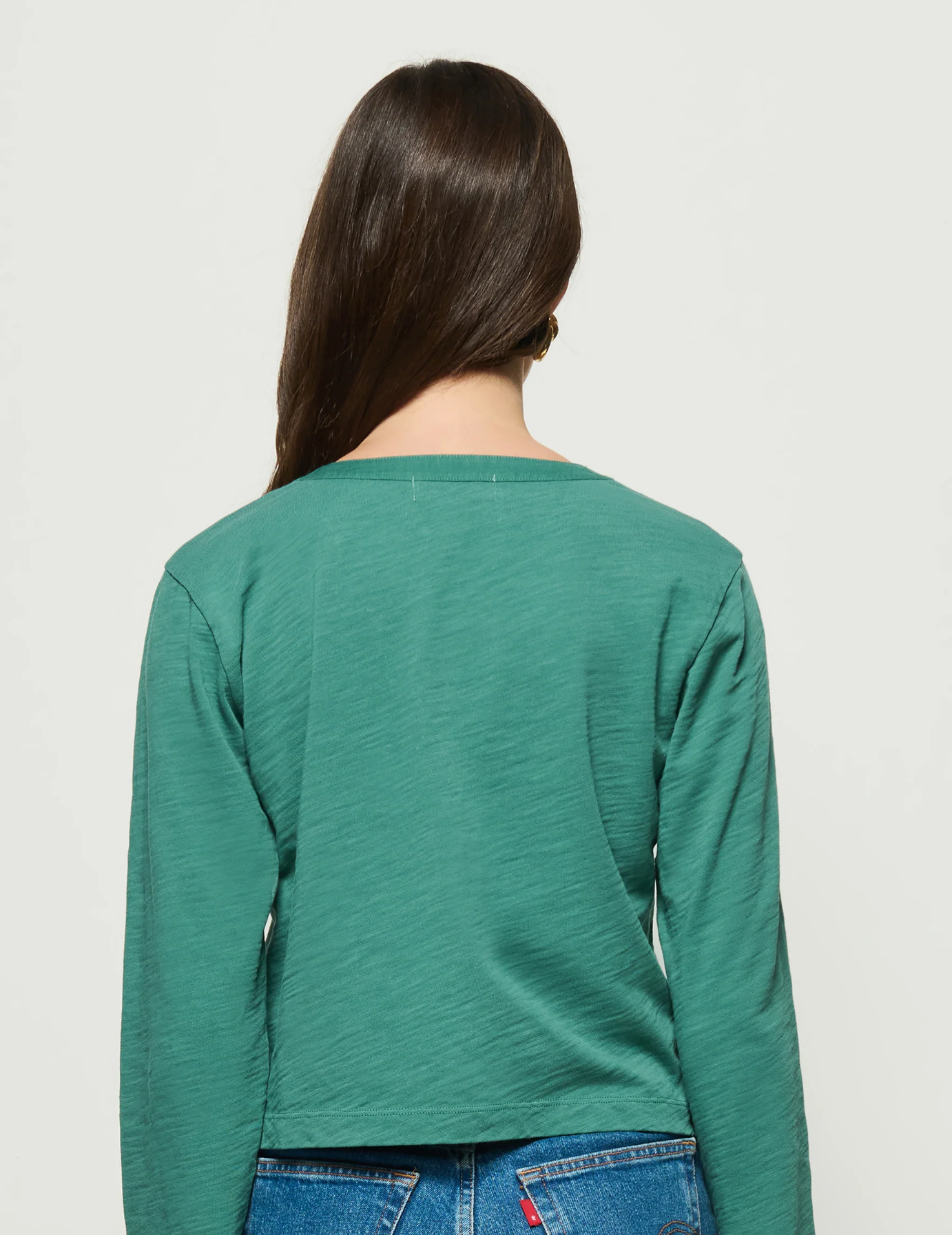 Marlowe Long Sleeve Shirt in Spruce