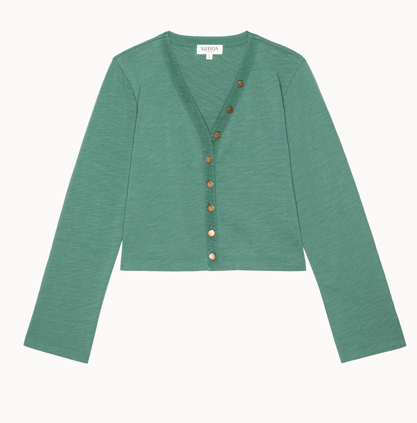 Marlowe Long Sleeve Shirt in Spruce