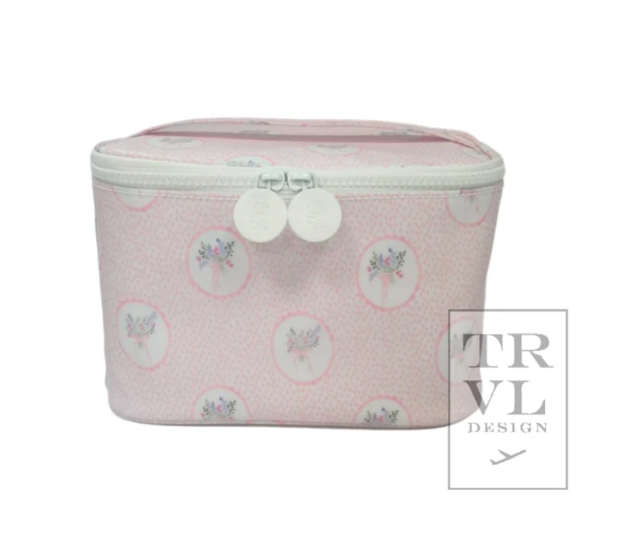 Kit Case in Floral Medallion Pink