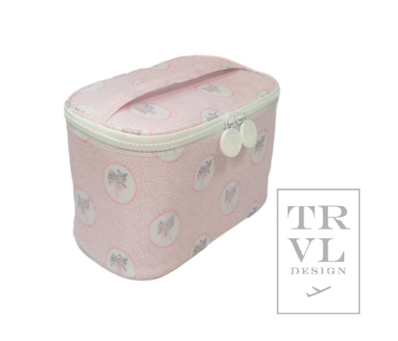 Kit Case in Floral Medallion Pink