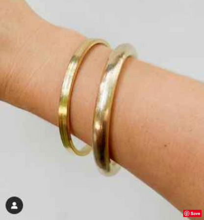 Flat Medium Bangle