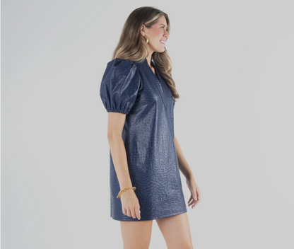 Hampton Navy Mini Dress