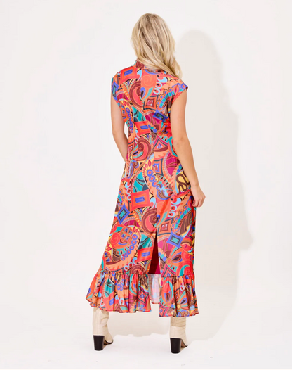 FINAL SALE Estelle Dress in Jewel Box