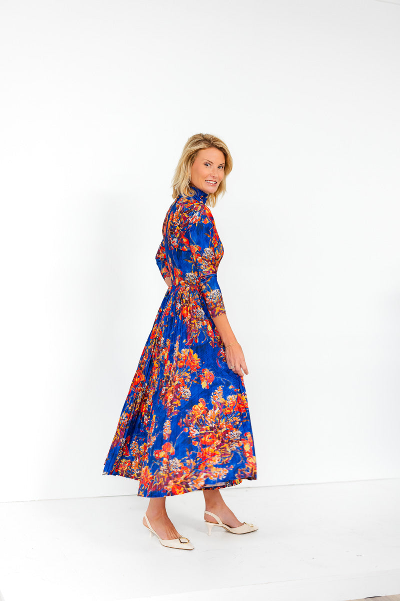 Sabine Dress in Bouquet Blue