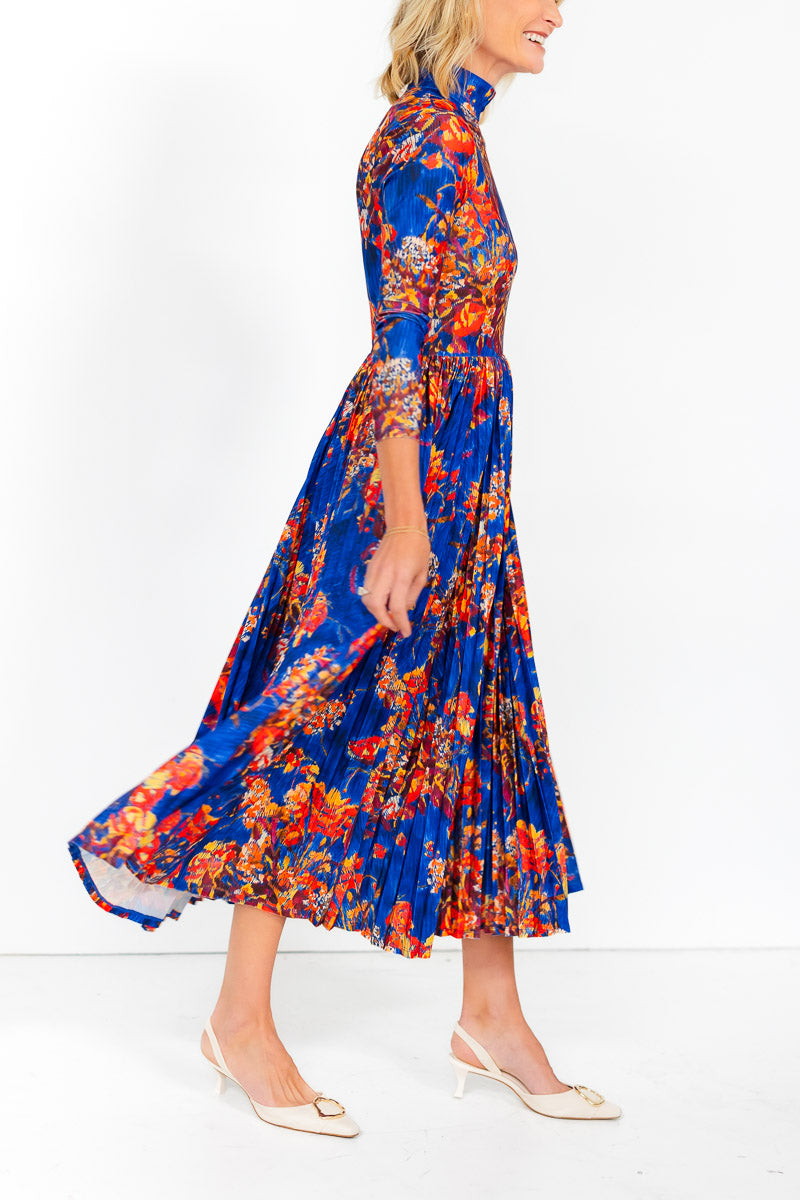 Sabine Dress in Bouquet Blue