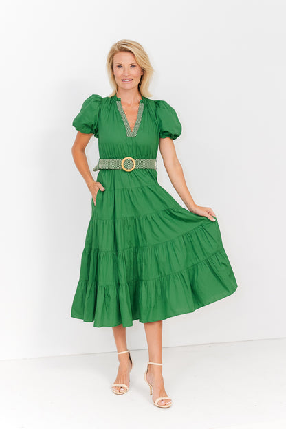 Daphne Green Dress