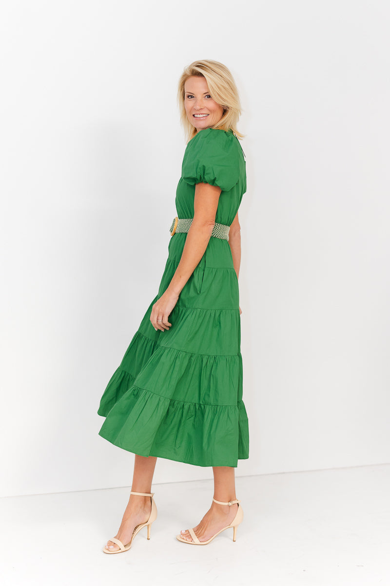 Daphne Green Dress