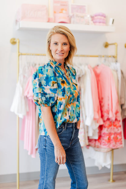 Alix Flower Blouse