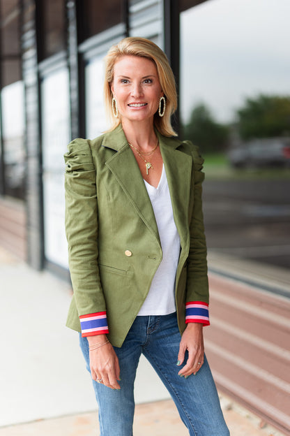 Bradshaw Blazer in Army