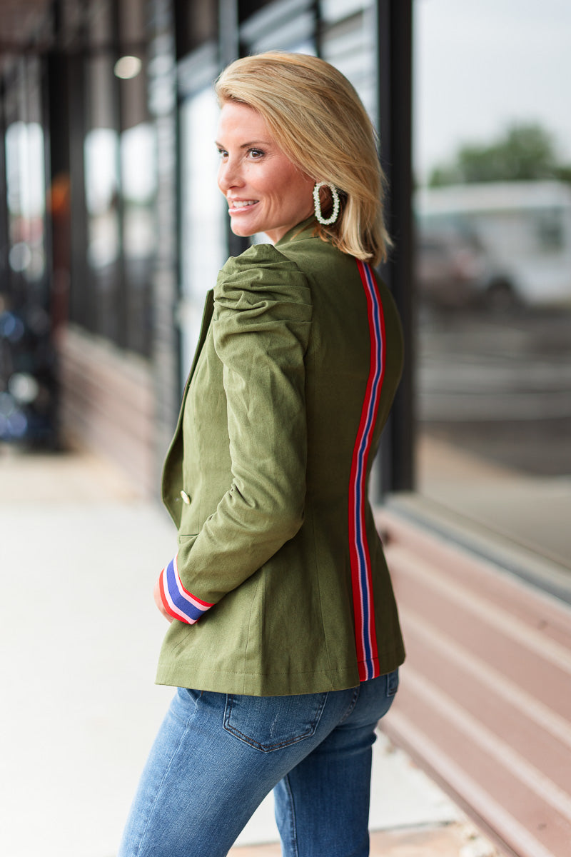 Bradshaw Blazer in Army