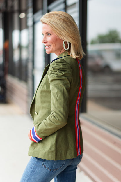 Bradshaw Blazer in Army